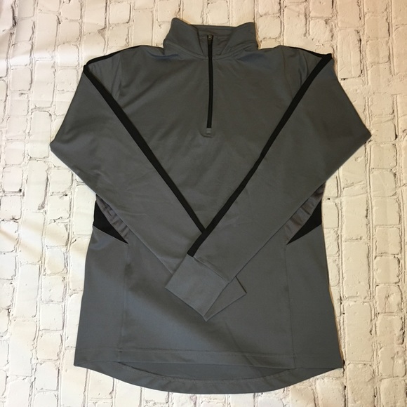 Ladies Holloway Golf 1/4 zip gray size small - Picture 1 of 7